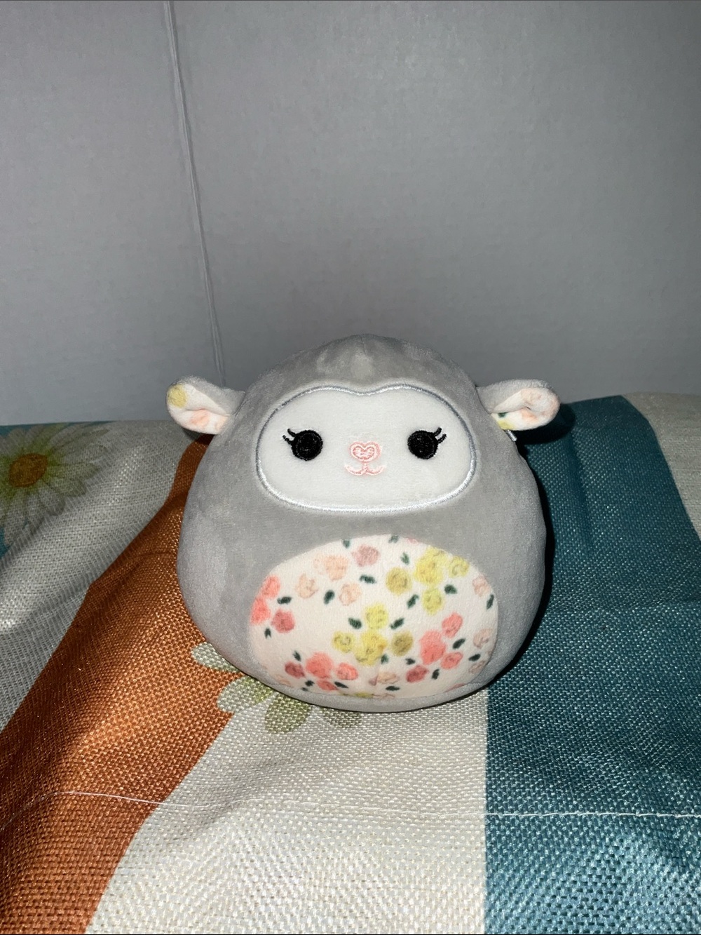 Squishmallows Gray Plush Elea the Lamb Excellent Condition